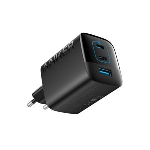 Kućni punjač ANKER 336 s kabelom, 67W, 2xUSB-C, 1xUSB-A, PowerIQ 3.0, Black