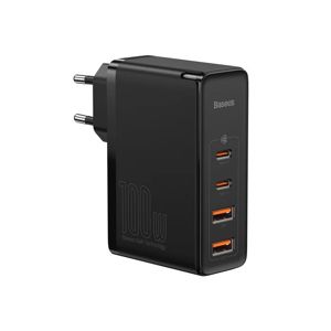 Kućni Punjač BASEUS GaN2 Pro Quick Charger 100W, 2x USB-A, 2x USB-C, Black, CCGAN2P-L01
