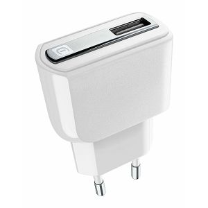 Kućni Punjač CELLULARLINE, Za Xiaomi/Huawei, 10W, 1xUSB-A, FC, Bijeli