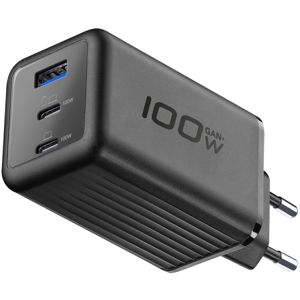 Kućni punjač CELLULARLINE, GAN+ USB-A/2x,  USB-C/1x, 100W