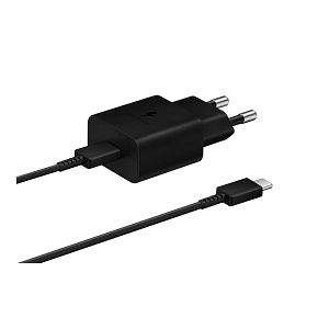 Kućni Punjač SAMSUNG, EP-T1510XBEGEU, 15W, 1xUSB-C, Fast Charge, Kabel Type-C 100cm, Crni