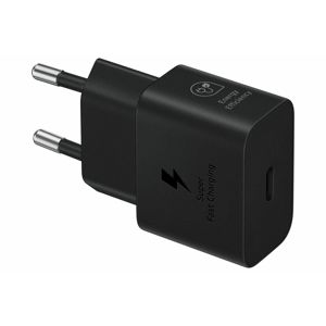 Kućni Punjač SAMSUNG, EP-T2510NBEGEU, 25W, 1xUSB-C, Fast Charge, Crni