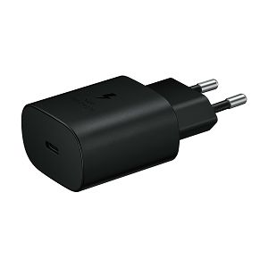 Kućni Punjač SAMSUNG, EP-TA800NBEGEU, 25W, 1xUSB-C, Fast Charge, Crni