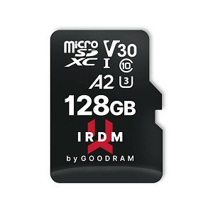 Memorijska Kartica GOODRAM, IRDM, IR-M2AA-1280R12, 128GB microSDXC UHS-I U3 A2+Adapter
