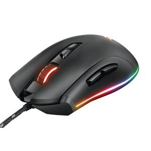 Miš TRUST GXT 900 Qudos, Gaming, RGB Osvjetljenje, Crni