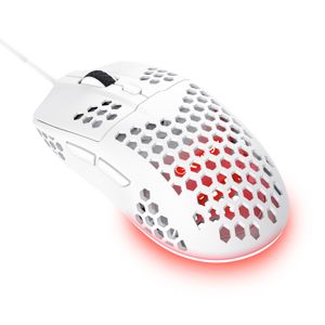Miš TRUST GXT 928W Helox, Gaming, Lightweight, White