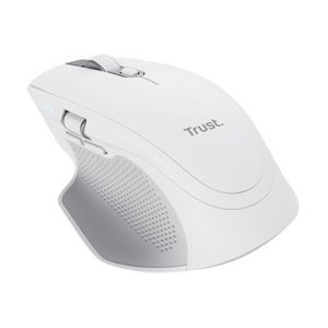 Miš TRUST Ozaa+, 24935, Silent, Multi-Device, Bežični, Punjivi, White