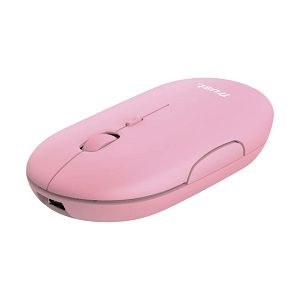 Miš TRUST Puck 24125, Bežični, Punjivi, Pink