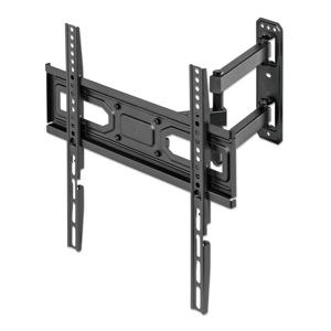 Nosač TV MANHATTAN 462419, Zidni, Univerzalni, 32"-55", 35kg, 1 Ruka, Crni, Visina/Nagib/Okretni, Crni