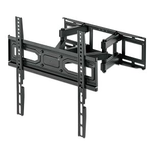 Nosač TV MANHATTAN 462433, Zidni, Univerzalni, 32"-70", 40kg, Full Motion, 2 Ruke, Visina/Nagib/Okretni, Crni