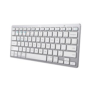 Tipkovnica TRUST Basics 24651, Bežična Bluetooth, US, Silver
