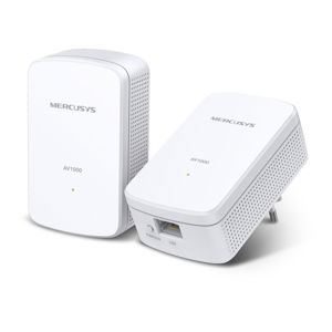 Powerline Adapter MERCUSYS AV1000 Gigabit Starter Kit, MP500KIT (2x MP500)