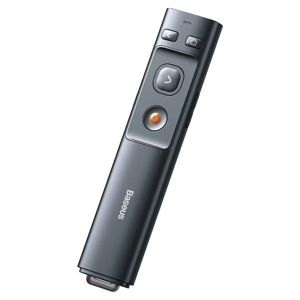 Prezenter BASEUS, Wireless, Laserski, USB-A i USB-C, Grey, ACFYB-B0G