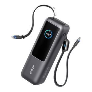 Prijenosna baterija ANKER, 25000 mAh, 165W, Black