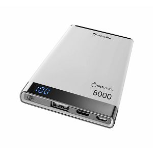 Prijenosna Baterija CELLULARLINE Manta, 5000 mAh, USB-C, Bijela