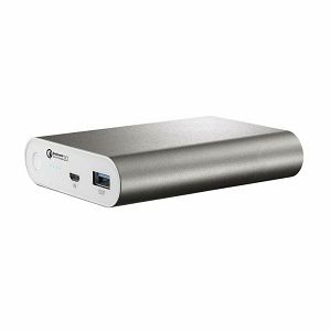 Prijenosna Baterija CELLULARLINE Freepower Ultra, Qualcomm, 10000 mAh, Siva