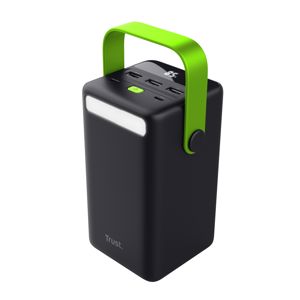 Prijenosna Baterija TRUST Redoh XXL 25196, 50000 mAh, Black