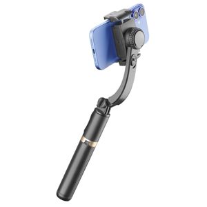 Selfie Stick stabilizator CELLULARLINE, Gimbal, Bluetooth, Black