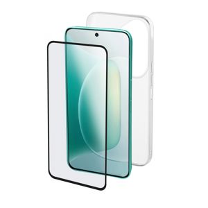 Set Zaštitna Maska+Zaštitno Staklo CELLULARLINE, Fine+Staklo, Honor 400