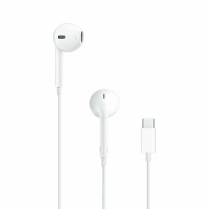 Slušalice APPLE, EarPods, In-Ear, USB-C, MTJY3ZM/A, Bijele