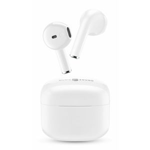 Slušalice CELLULARLINE, AUDIO MUSIC SOUND, Bluetooth, In-Ear, TWS, Swag, White