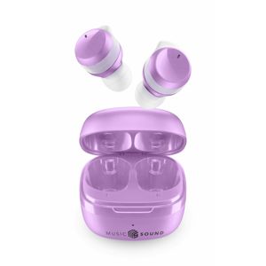 Slušalice CELLULARLINE, AUDIO MUSIC SOUND, Flow, Bluetooth, In-Ear, TWS, Violet