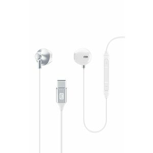 Slušalice CELLULARLINE, Orbit, In-Ear, USB-C, Bijele
