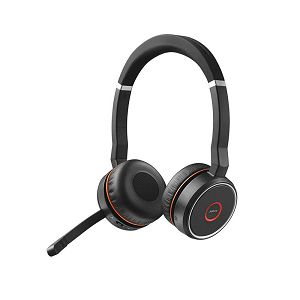 Slušalice JABRA, Evolve 75, Naglavne, Bluetooth, Mikrofon, Crne 
