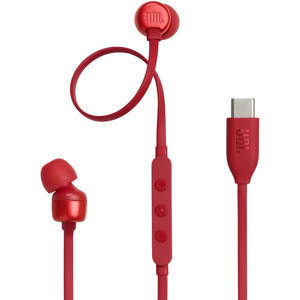 Slušalice JBL Tune 310C, In-Ear, USB Type-C Red