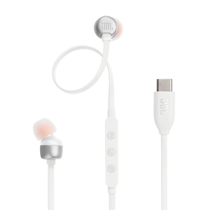 Slušalice JBL Tune 310C, In-Ear, USB Type-C White