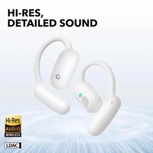Slušalice SOUNDCORE AeroFit 2, Ozone, Bluetooth, Open-Ear, Hi-Res, White
