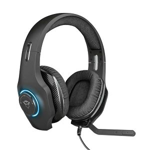 Slušalice TRUST GXT 455 Torus, Gaming, RGB Osvjetljenje, PC, Black