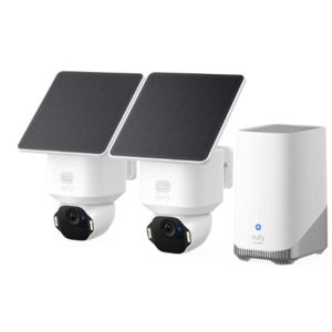 Solarna kamera EUFY SoloCam E42 x 2 + HomeBase 3, E8173321