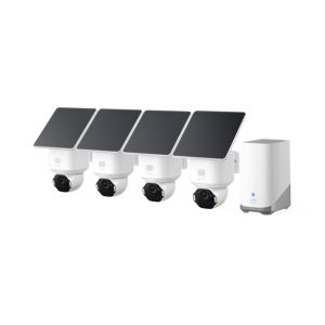 Solarna kamera EUFY SoloCam E42 x 4 + HomeBase 3, E8173322