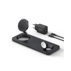 Stanica za bežično punjenje ANKER, MagSafe Cube 3u1, B25M1311, 15W