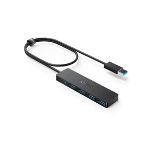 USB Hub ANKER A7516016, 1xUSB-A/4xUSB-A 3.0, Grey