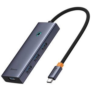 USB Hub BASEUS B00052809813-00, USB-C/5u1, Dark Grey