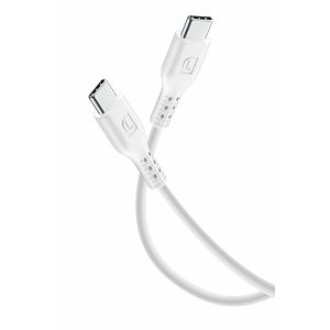 Kabel CELLULARLINE, 5A, 45W, USB-A na USB-C, 120cm, Bijeli