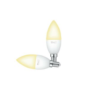 Žarulja Smart TRUST 71297, WiFi, E14, 2Pack, White