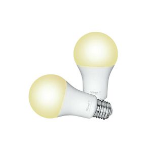 Žarulja Smart TRUST 71298, WiFi, E27, 2Pack, White