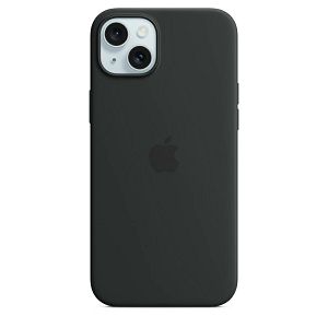 Zaštitna Maska APPLE, Silicon Case, Magsafe, iPhone 15 Plus, MT103ZM/A, Black