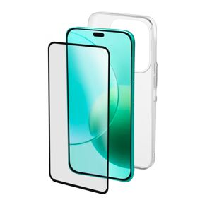 Zaštitna staklo i zaštitana maska CELLULARLINE Fine, Honor 400 Lite