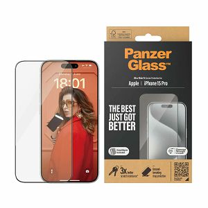 Zaštitno Staklo PANZERGLASS, Apple iPhone 15 Pro, Ultra Wide Fit