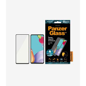 Zaštitno Staklo PANZERGLASS, Samsung Galaxy A52/A52 5G/A52s 5G, CaseFriendly, Antibacterial, Crno