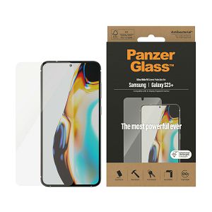 Zaštitno Staklo PANZERGLASS, Samsung Galaxy S23+, Ultra Wide Fit, Antibacterial